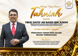 Tahniah kepada YBhg. Dato Ab. Rasid bin Jusoh