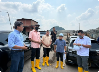 LAWATAN RASMI KE TAPAK PELUPUSAN SISA PEPEJAL SANITARI SUNGAI IKAN