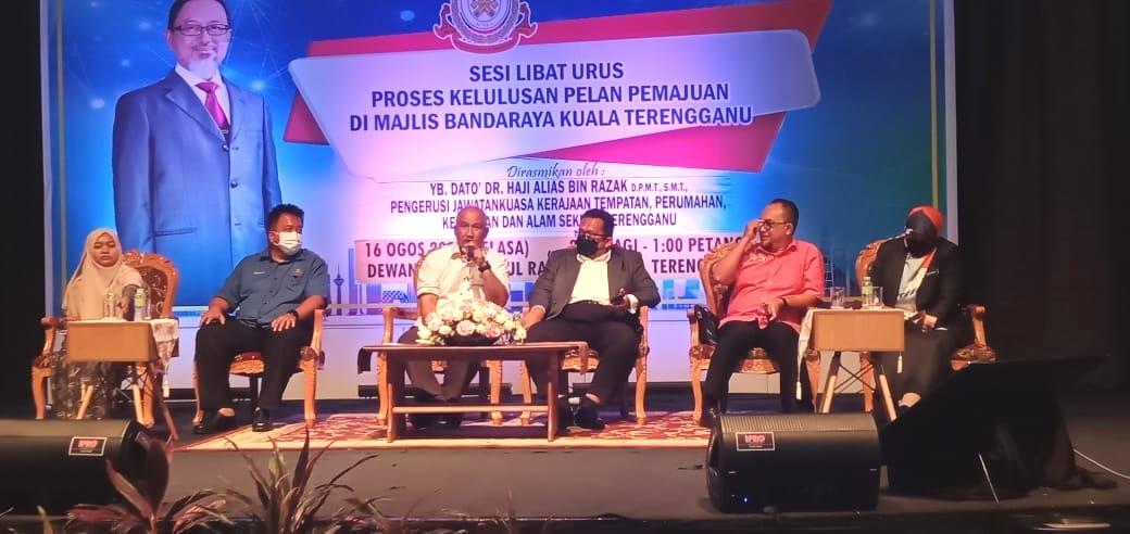 SESI LIBAT URUS PROSES KELULUSAN PELAN PEMAJUAN DI MAJLIS BANDARAYA KUALA TERENGGANU