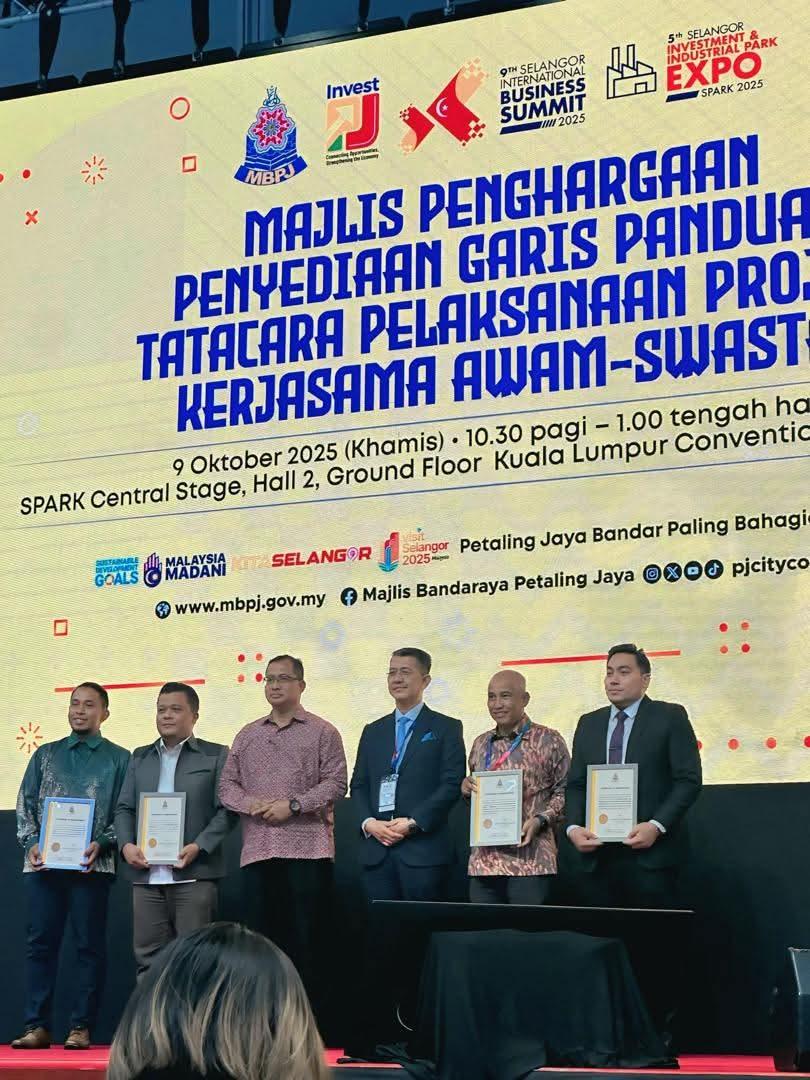 MAJLIS PELUNCURAN GARIS PANDUAN TATACARA PELAKSANAAN PROJEK KERJASAMA AWAM-SWASTA